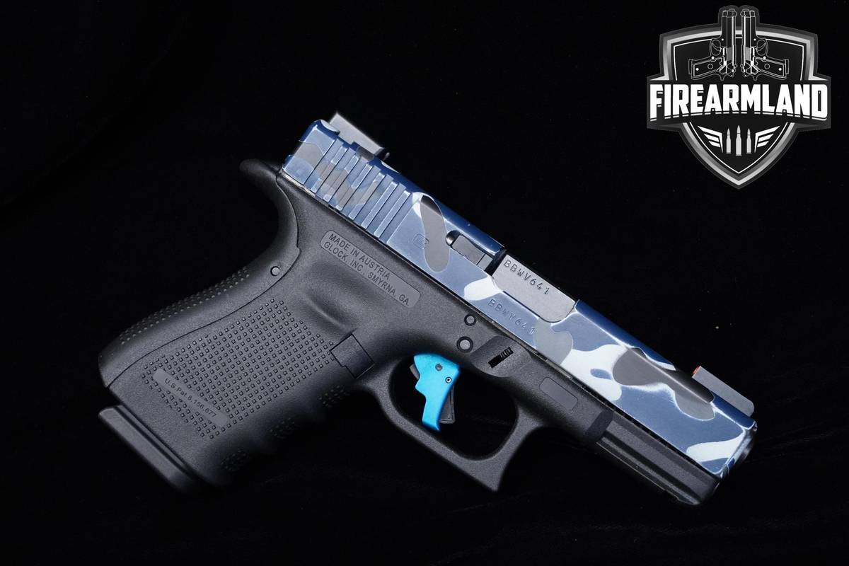 Glock 19 Gen4 9mm 4.02" Custom Camo Pattern Glock G19 Gen-4 +2 MAGS