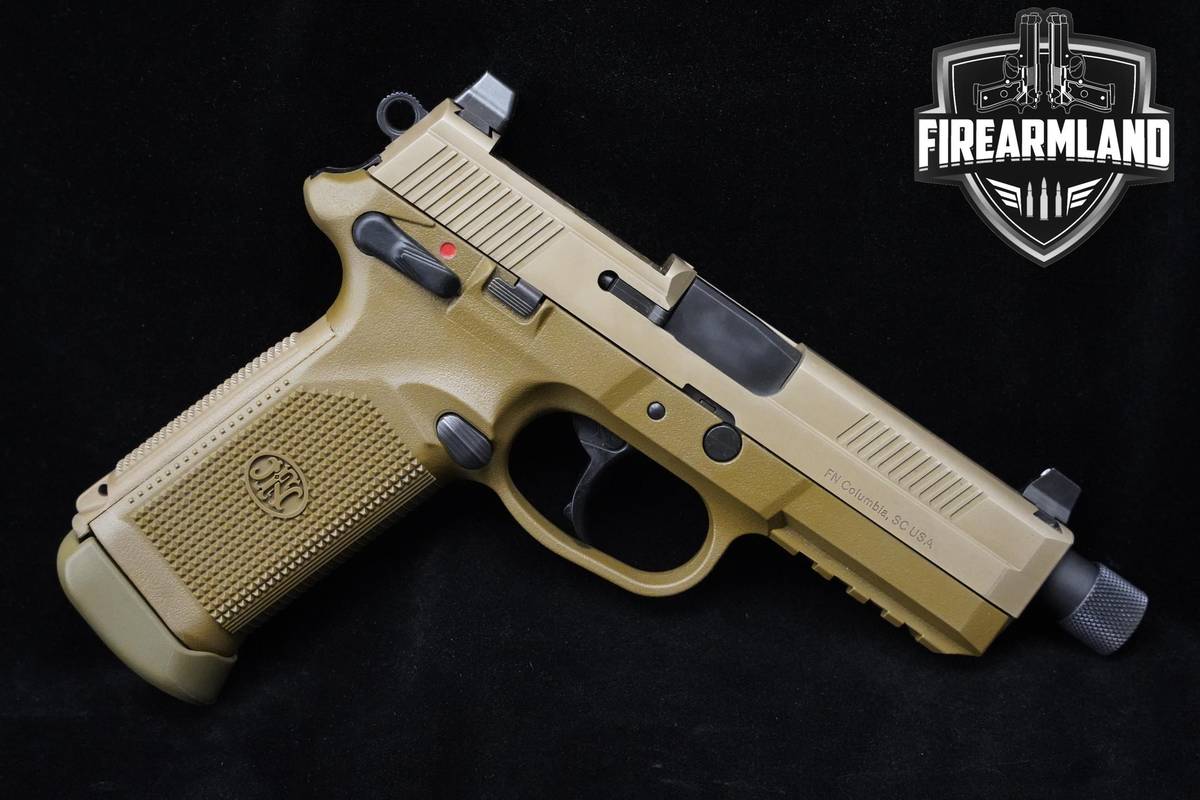 FN FNX-45 Tactical 45 ACP FN-FNX-45 FNX-45T OPTIC READY +4 MAGS & ORIG CASE