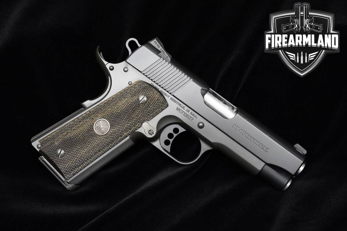 Wilson Combat  1911 Professional 45 ACP 4" WC Armor-Tuff 1911 Pistol Match