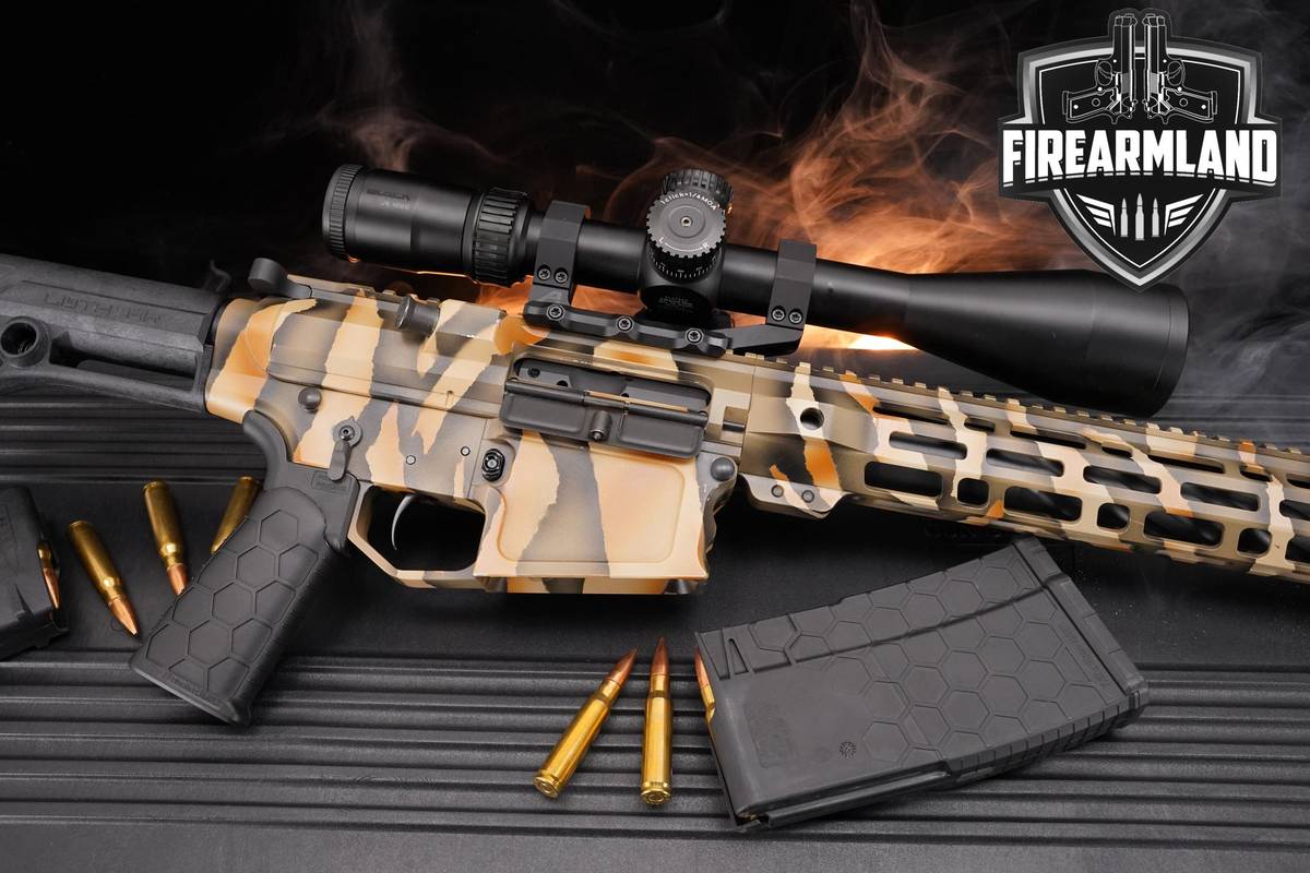 PRECISION DareingArms LLC DX-10 308 Winchester AR10 20" +2 MAGS & OPTIC