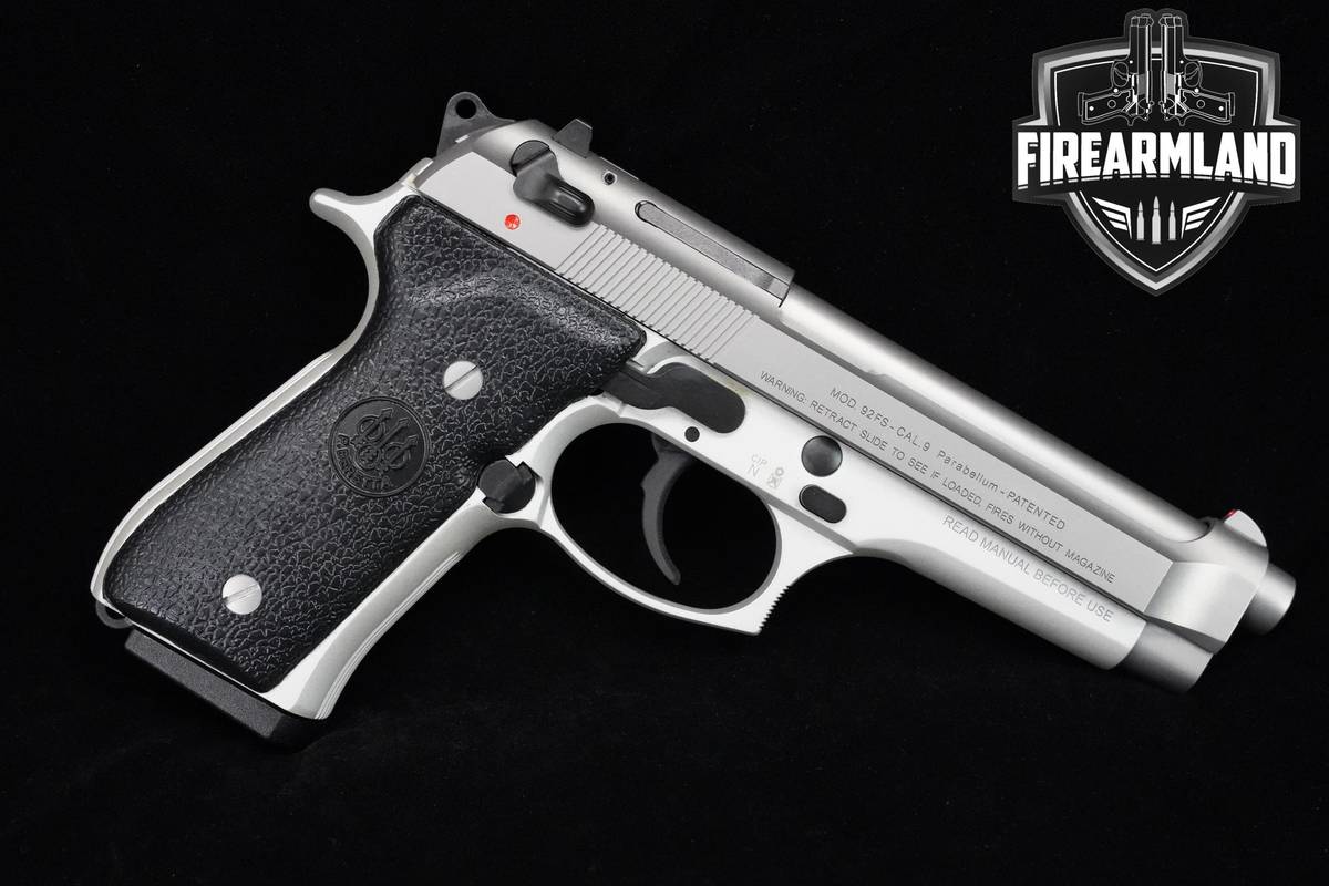 Beretta 92FS INOX 9mm 4.9" BBL DA/SA Beretta 92-FS INOX +2 MAGS & ORIG CASE