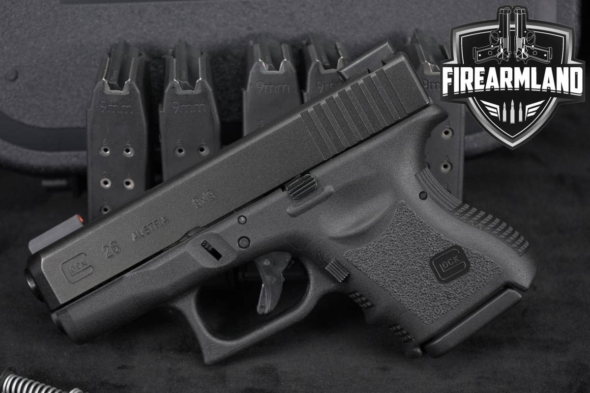 Glock 26 Gen3 G26 Gen 3 9mm 3.5" +6 MAGS & ORIG CASE