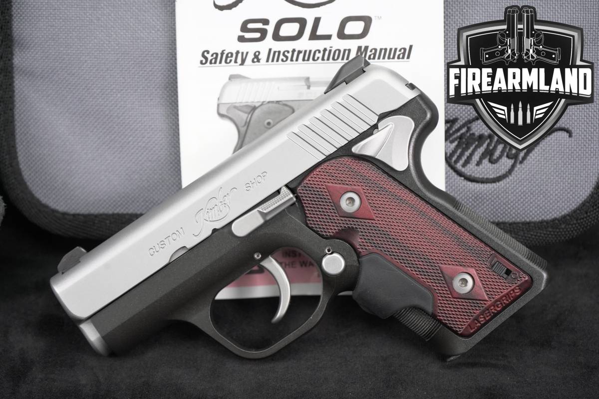 Kimber Solo CDP LG Custom Shop 9mm Carry Melt Two-Tone Stainless +ORIG BOX
