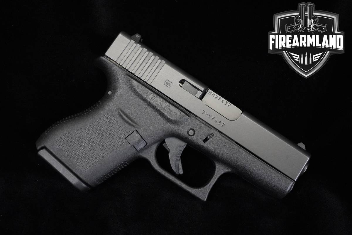 Glock 43 9mm 3.41" Glock G43 +4 MAGS & ORIG CASE