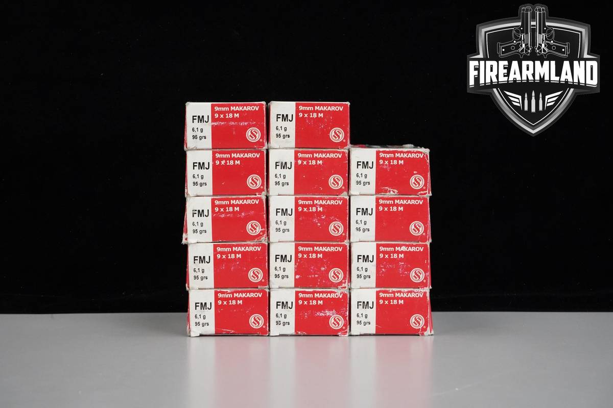 700 Rounds!  9x18mm Makarov Ammo 9MM Mak