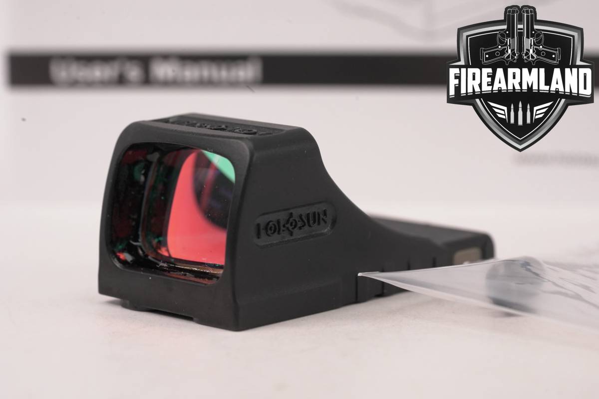 Holosun SCS MOS-GR Green 2 MOA Dot & 32 Circle Red Sight