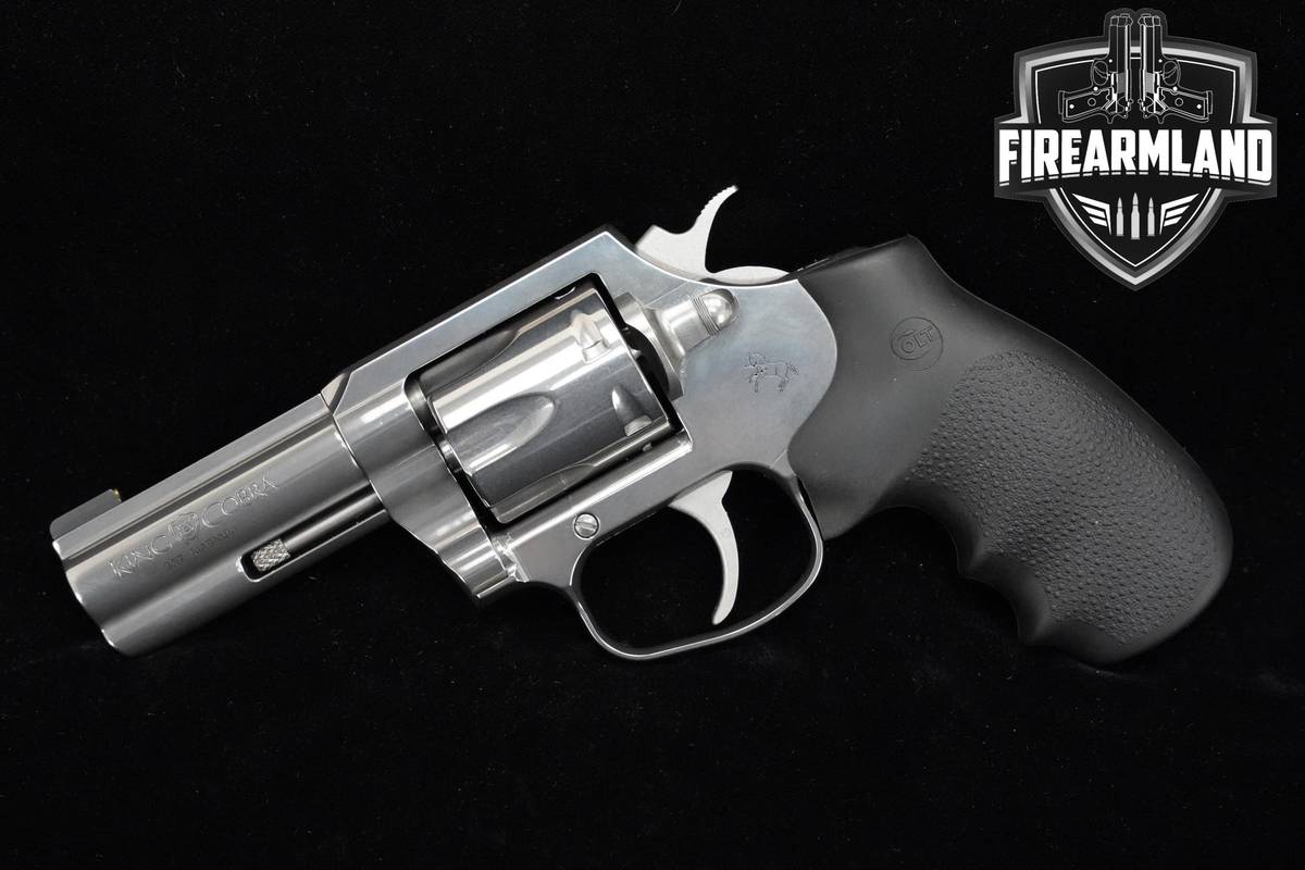 CARRY Colt King Cobra 357-Magnum 3" Stainless Colt King-Cobra +ORIG CASE