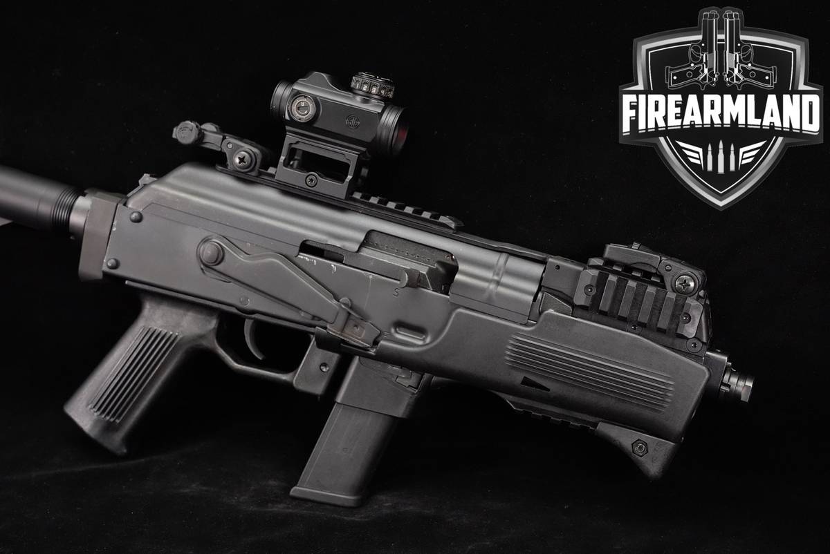 Chiappa Firearms PAK-9 9mm 6.3" Tan PAK9 GLOCK MAGS THREADED +ROMEO OPTICS