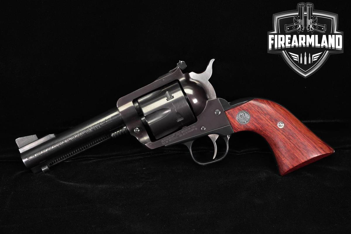1997 Ruger New Model Blackhawk 357 Magnum 4.62" Blued Revolver +ORIG CASE