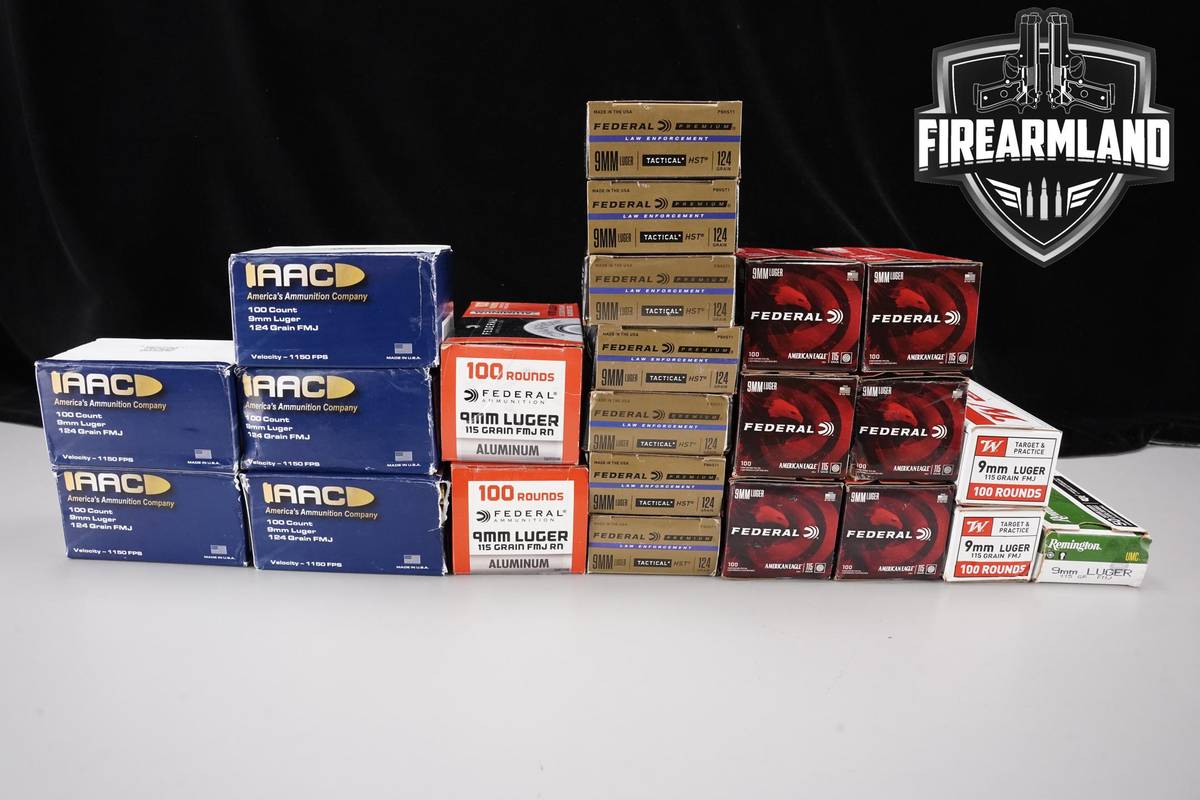 1900 RDS! 9mm Ammo