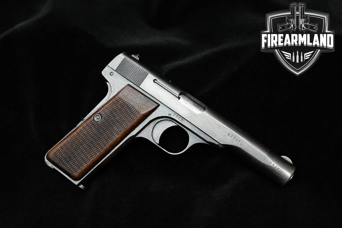 1941-44 WWII C&R FN Browning Model 1922 32 ACP 4.5" Blued M1922 FN