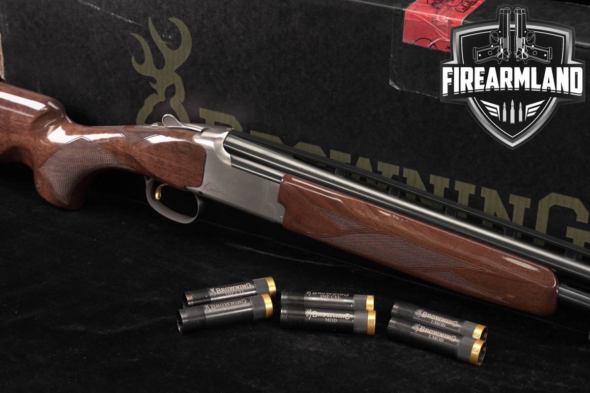 DESIRED Browning Citori CX White 12-Gauge 30 Satin Silver & Walnut O/U