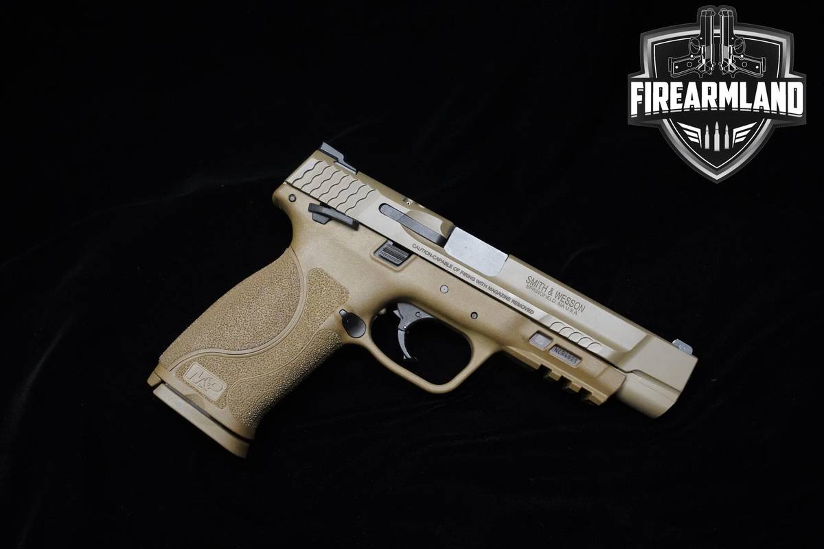 Smith & Wesson (S&W) M&P9 M2.0 FDE 9mm 5" S&W-M&P9 M&P-9 +2 MAGS & ORIG BOX