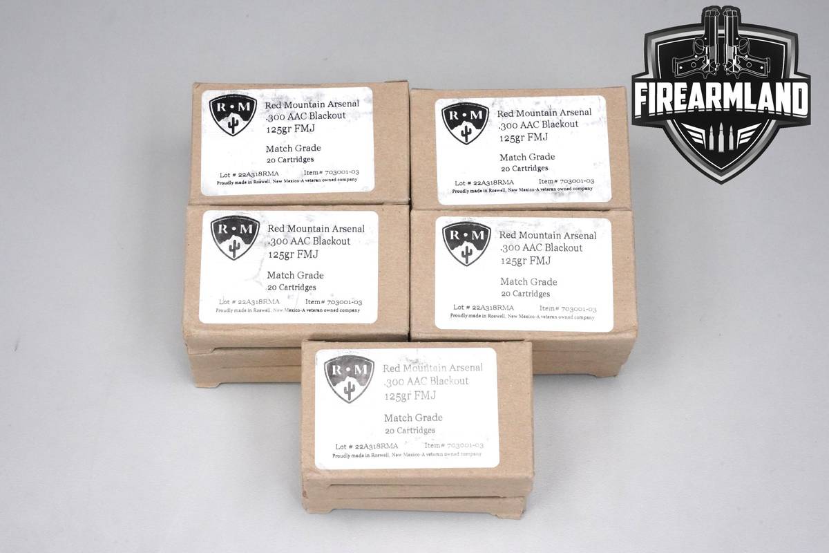 300 Blackout Ammo 300-BLK-AAC Ammunition 300 ROUNDS