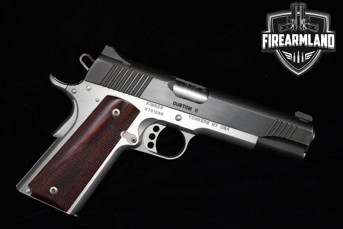 Kimber Custom II Two-Tone 45 ACP 1911 5" Kimber 1911 MATCH +2 MAGS