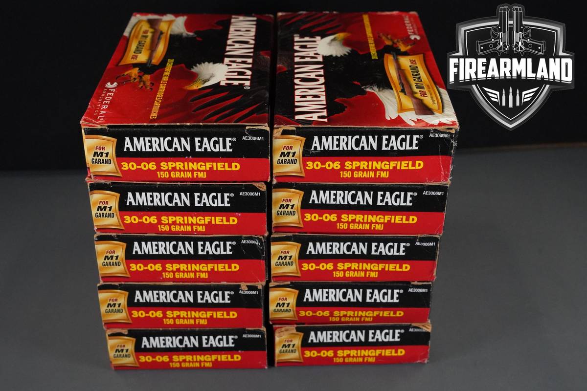 30-06 Springfield Ammo 30-06-Springfield Ammunition 200 ROUNDS