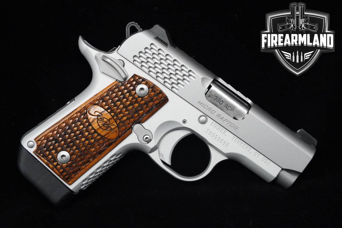 Kimber Micro Raptor 380 ACP 1911 Matte Stainless Kimber +ORIG BOX