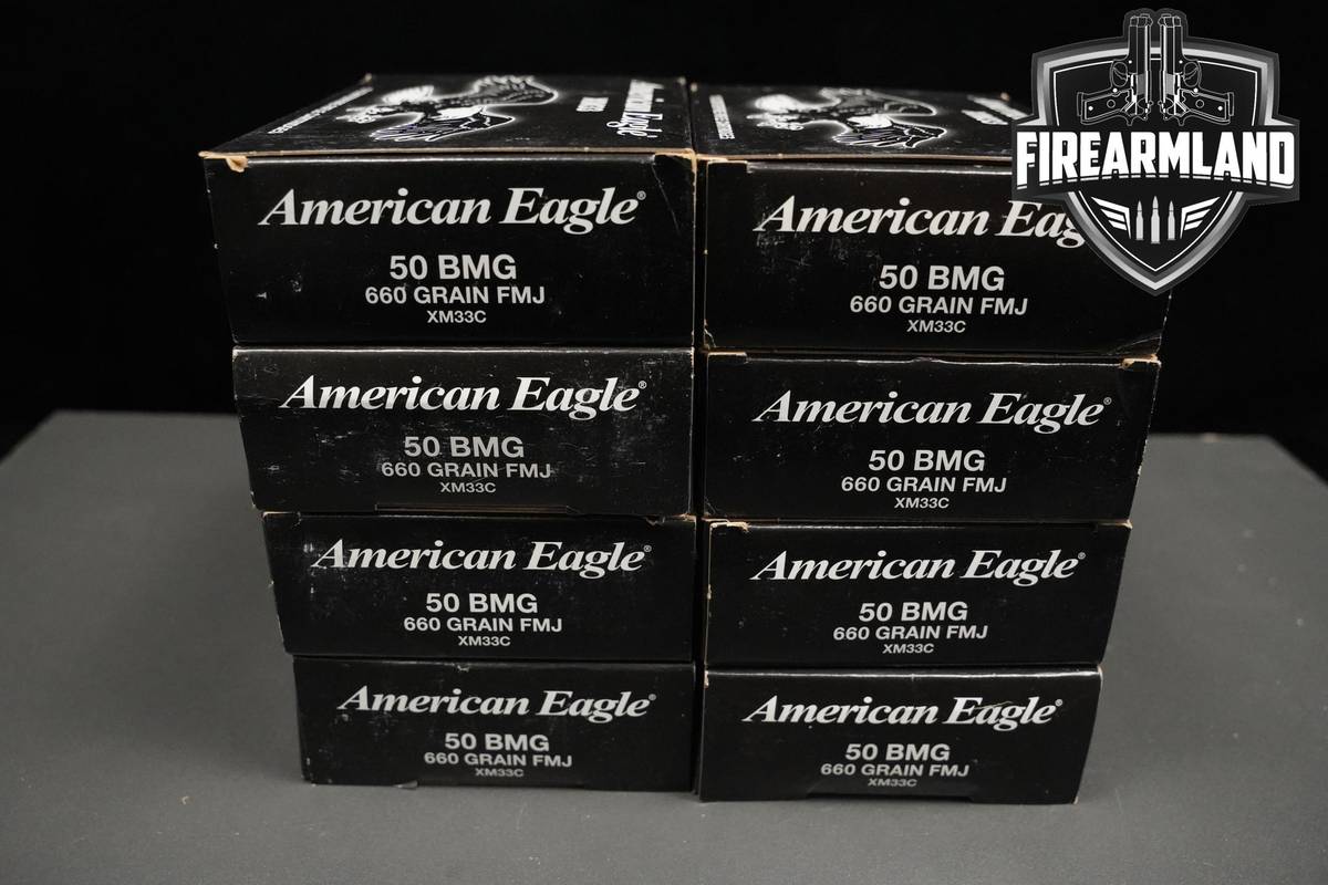 50 BMG Ammo 50-BMG Ammunition 80 ROUNDS