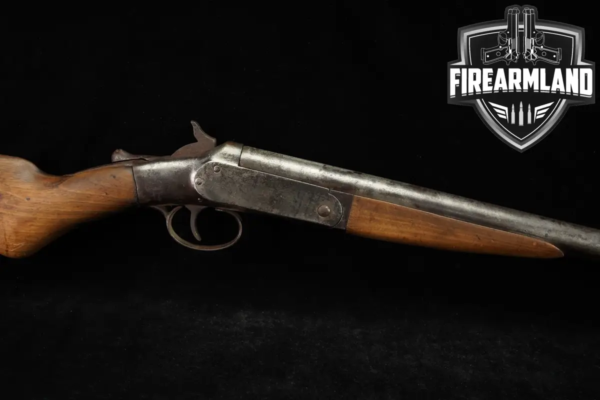 1900s Hopkins & Allen Hammer Single Gun 12-Gauge 30" Wood