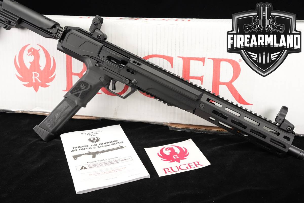 Ruger LC Carbine 10mm Auto 16.25 THREADED +ORIG BOX
