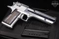 Magnum Research Desert Eagle Mark XIX CA Approved .44 Mag. Polished Chrome in Very Good Condition Image 2