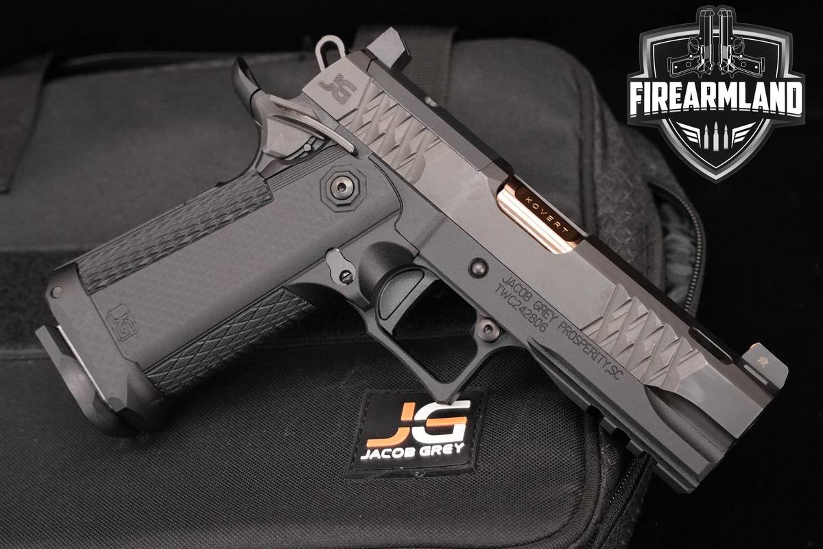 Jacob Grey TWC 9 Kovert Ported Edition 9mm TWC9 1911 4.1" +2 MAGS