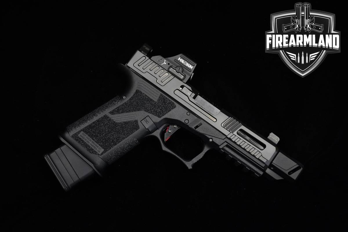 Faxon FX-19 Patriot Hellfire Compensated 9mm 4.5" Faxon FX19 +HOLOSUN OPTIC