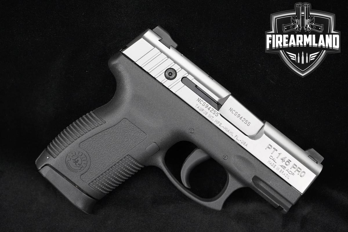 Taurus PT 145 Millennium Pro 45 ACP 3.25" Carry Pistol +2 MAGS & ORIG CASE