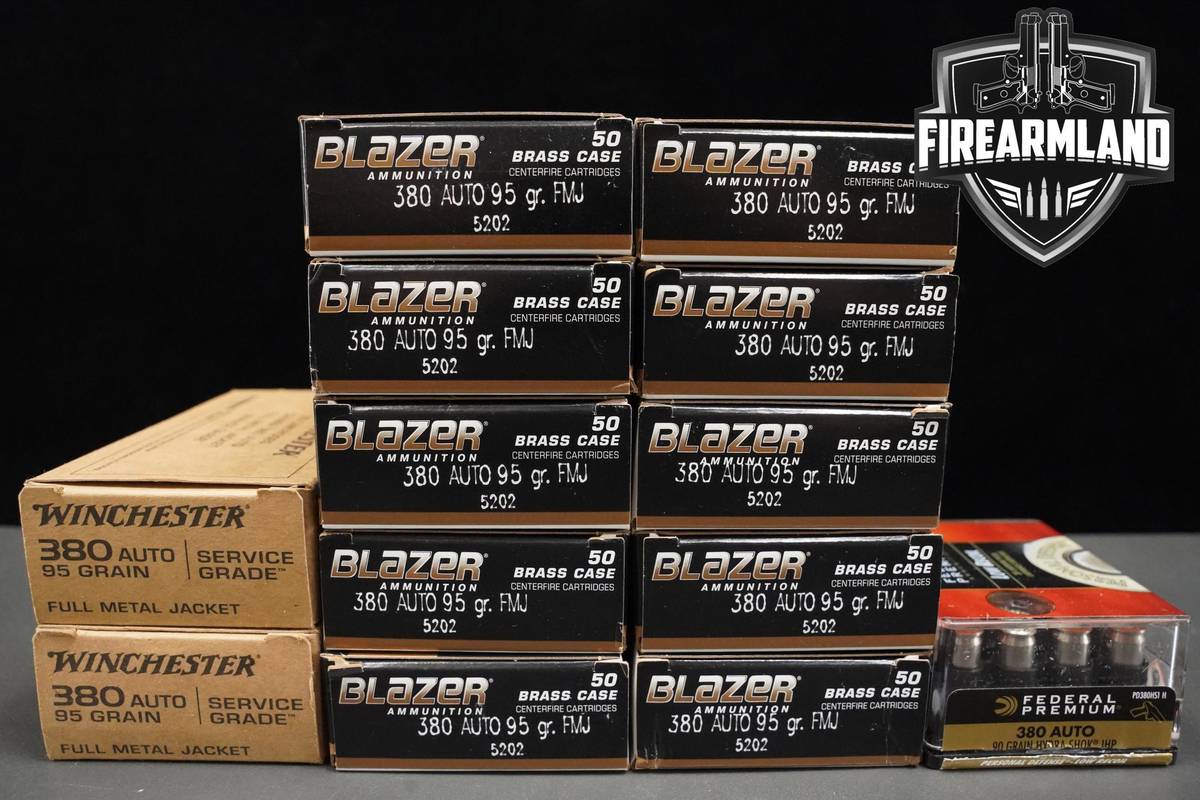 380 ACP Ammo 380-ACP Ammunition 620 ROUNDS