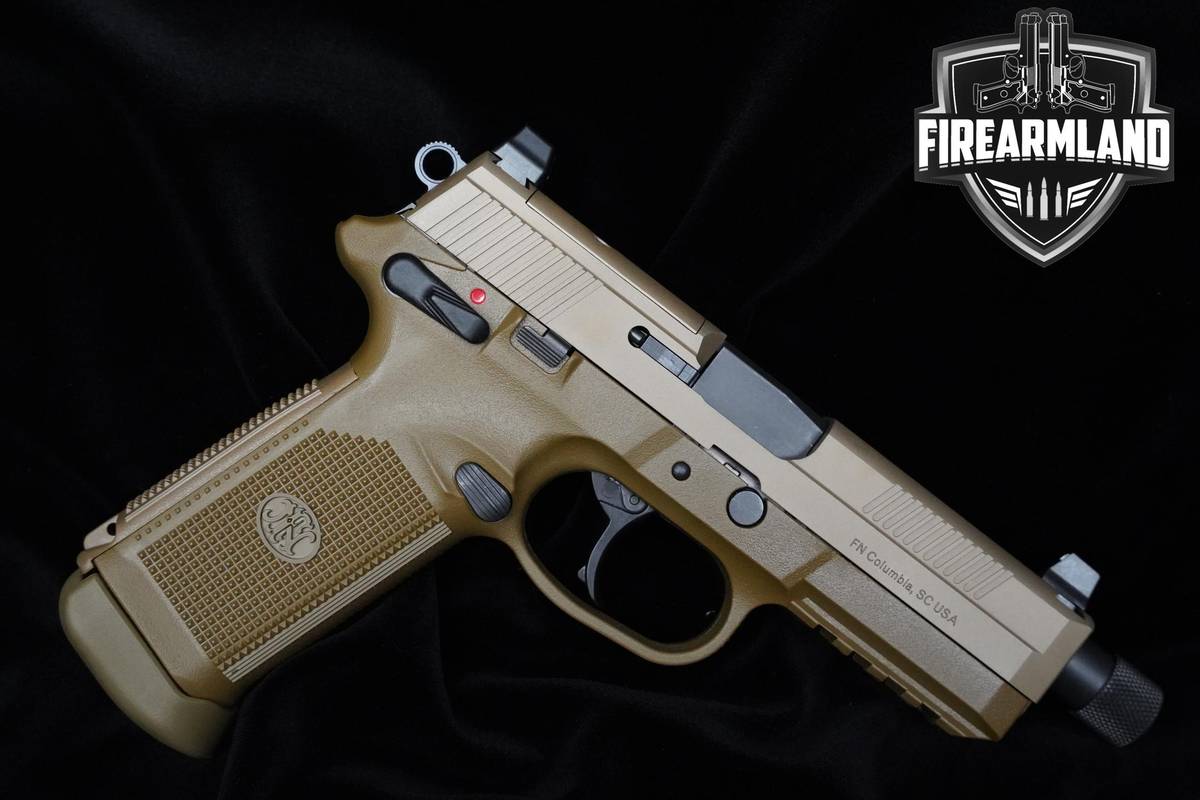 FN FNX-45 Tactical 45 ACP 5.3" FDE FNX-45 +3 MAGS & ORIG CASE