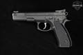 CZ Custom CZ 75 Bull Shadow Accu 9mm Luger Blued in Very Good Condition Image 4