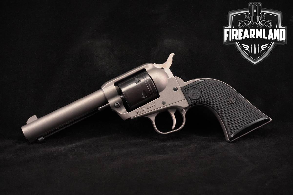 Ruger Wrangler 22LR 4.6" Matte Light-Gray