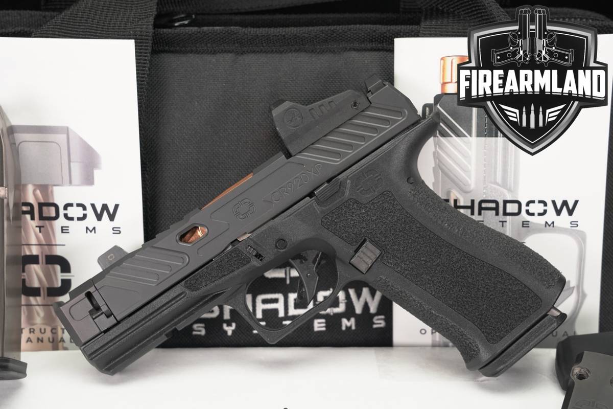 Shadow Systems CR920XP Elite 9mm THREE-LUG COMP +2 MAGS, ORIG BOX, OPTICS