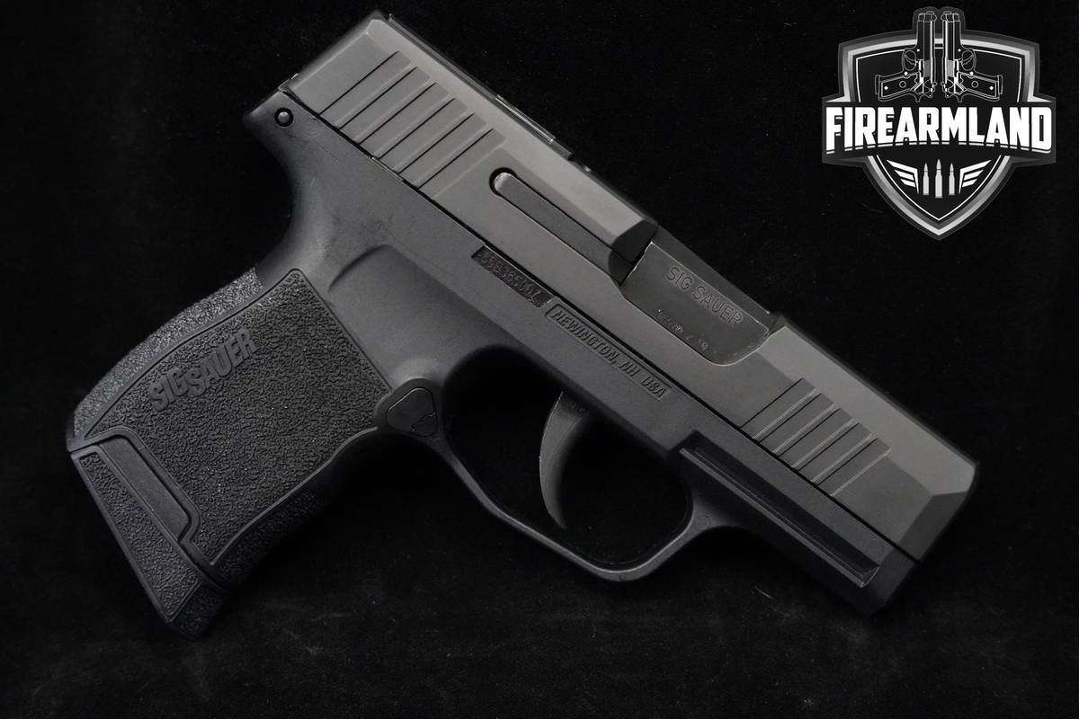 Sig Sauer P365 SAS 9mm Nitron Sig-Sauer P365 P-365-SAS +2 MAGS & ORIG CASE
