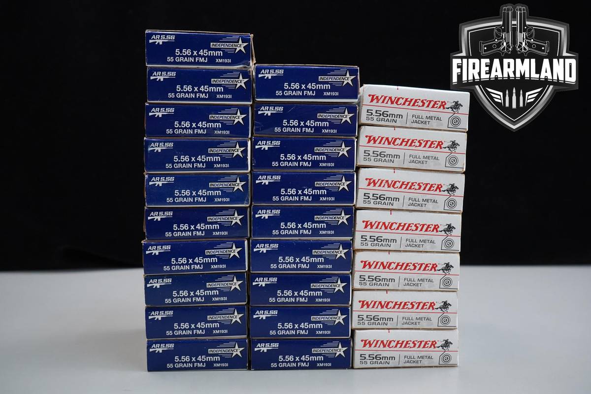 520 RDS! 5.56 NATO Ammo 5.56X45