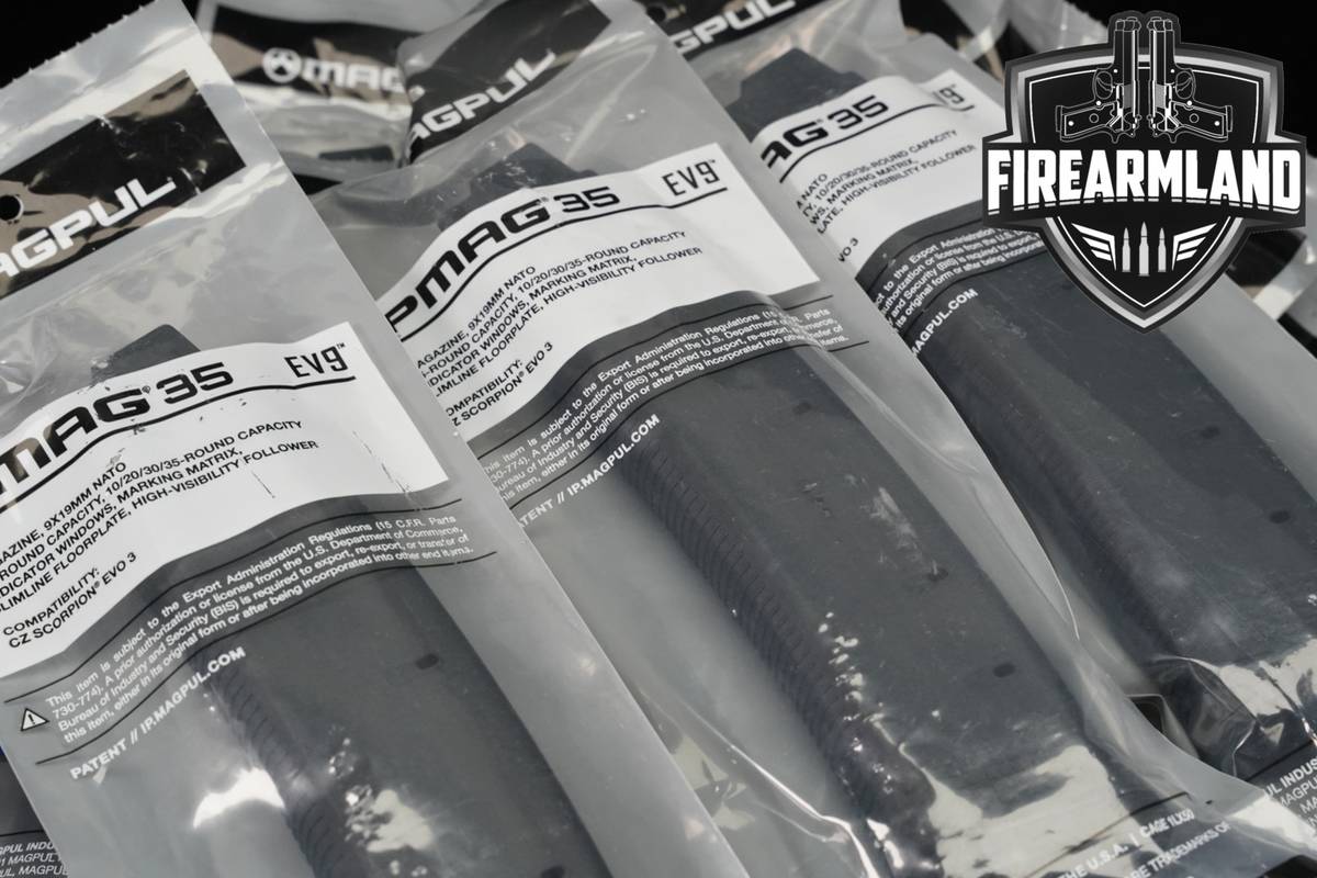 Magpul Industries NINE (9) 35 Round Scorpion Evo PMAGS Magazine EV9