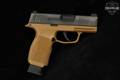 Sig Sauer P365 9mm Luger Two-Tone FDE in Good Condition Image 3