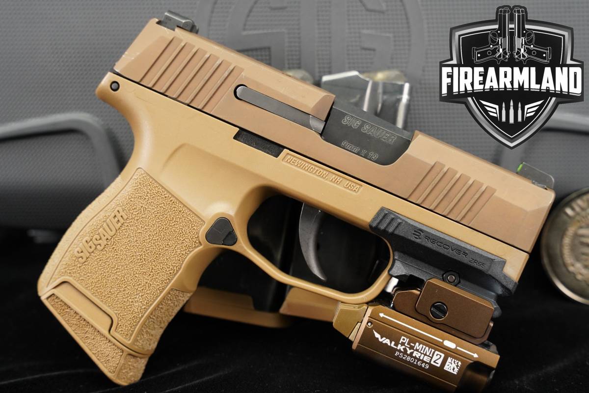 LIPSEY'S Sig Sauer P365 NRA Edition 9mm 3.1 Coyote P 365 +3 MAGS, ORIG CASE