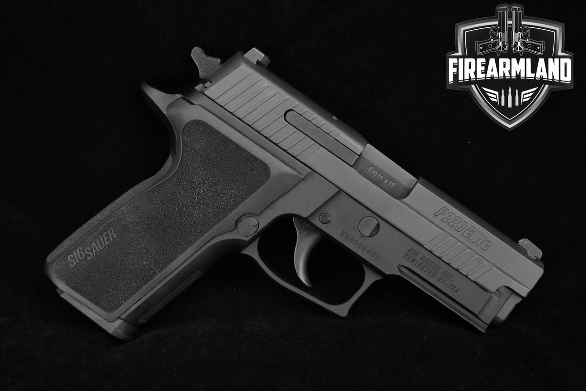 Sig Sauer P229 Elite 9mm 3.9" Nitron P229-Elite +3 MAGS & ORIG CASE