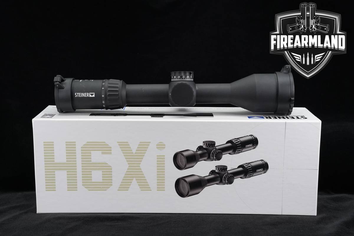 Steiner Optics H6Xi 3-18x50 Illuminated MHR MOA FFP Reticle +ORIG BOX