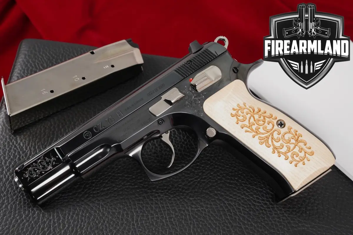 LIMITED 887 Of 1000 CZ 75 B 45th ANNIVERSARY 9mm 4.6" CZ75 +ORIG CASE