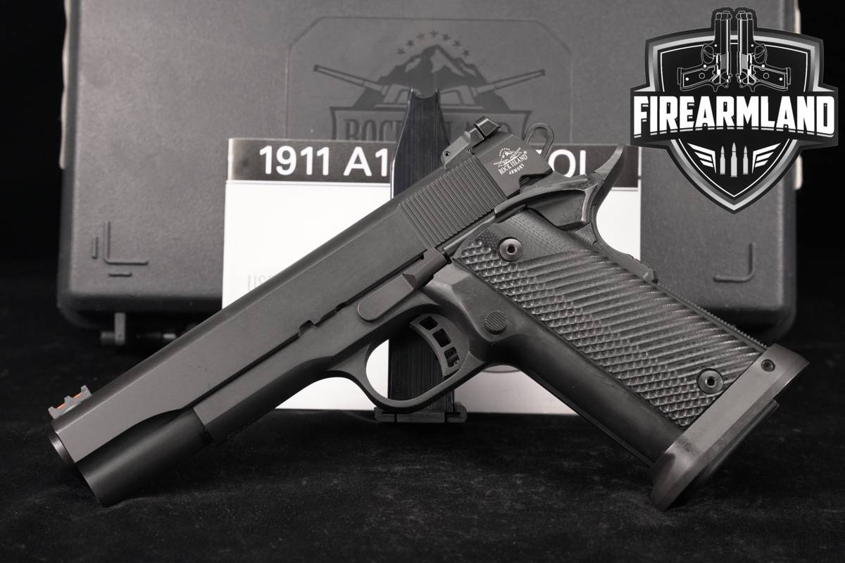 Rock Island Armory RIA M1911 A2 FS Tactical II 10mm 1911 +2 MAGS, ORIG CASE