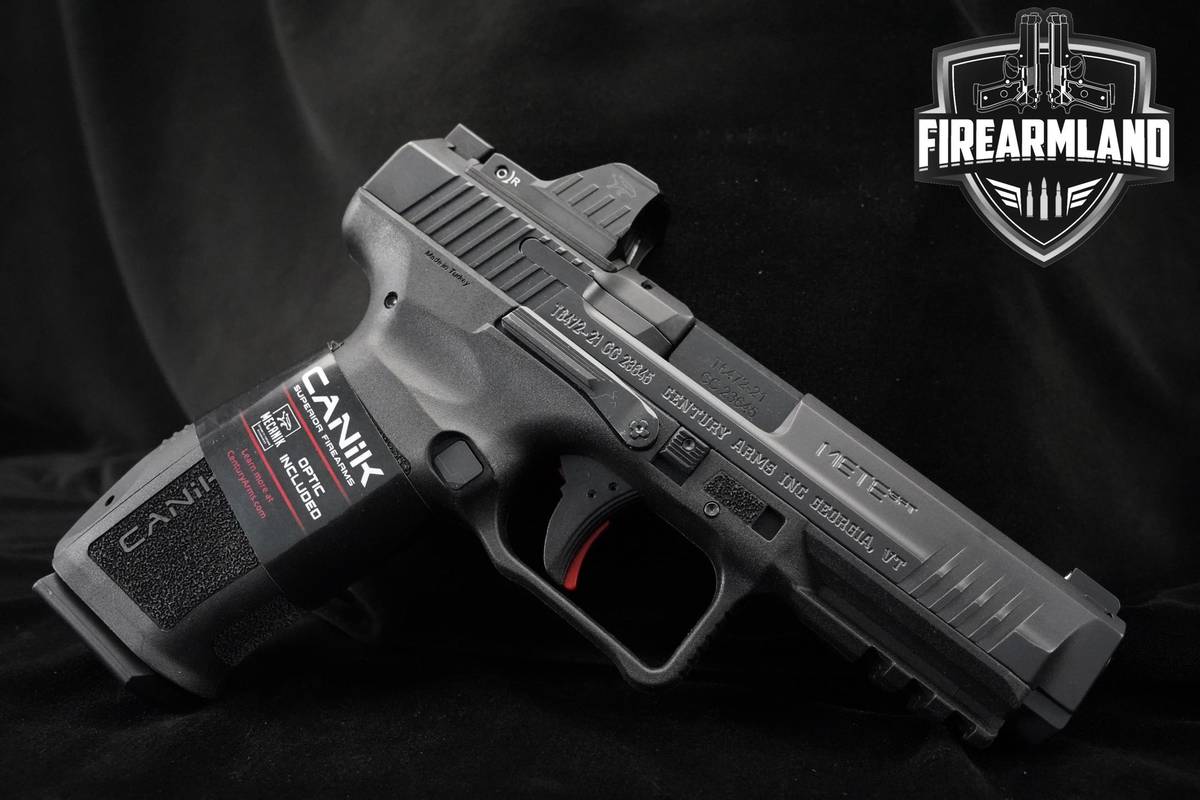 Canik METE SFT 9mm Canik-METE-SFT +2 MAGS, ORIG CASE, RED DOT & HOLSTER