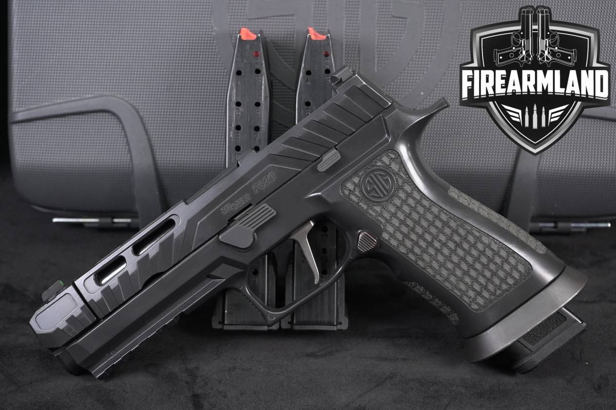 Sig Sauer Custom Works P320 Spectre COMP Blackout 9mm Optics-Ready +3 MAGS
