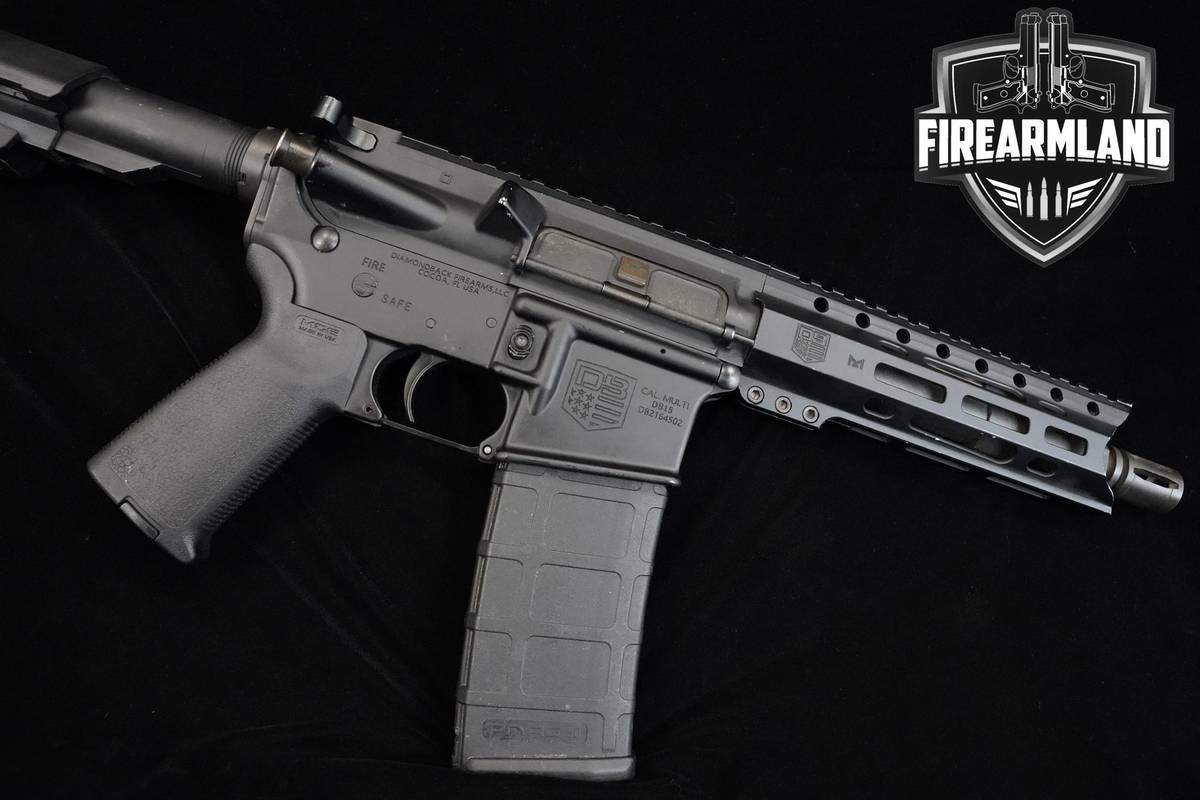 Diamondback DB-15 5.56 NATO AR-15 Pistol AR15 AR 7" Diamondback DB15 +BRACE