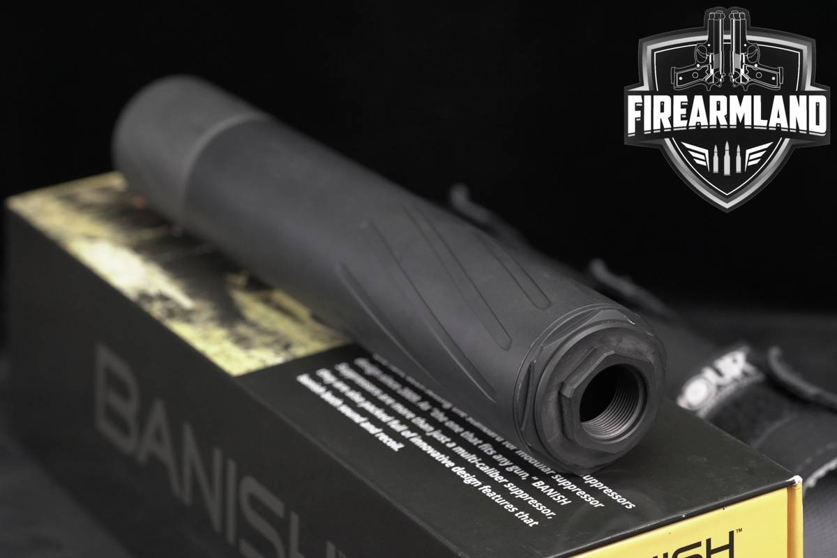 Banish Suppressors 46 .460 Caliber Suppressor +ORIG BOX