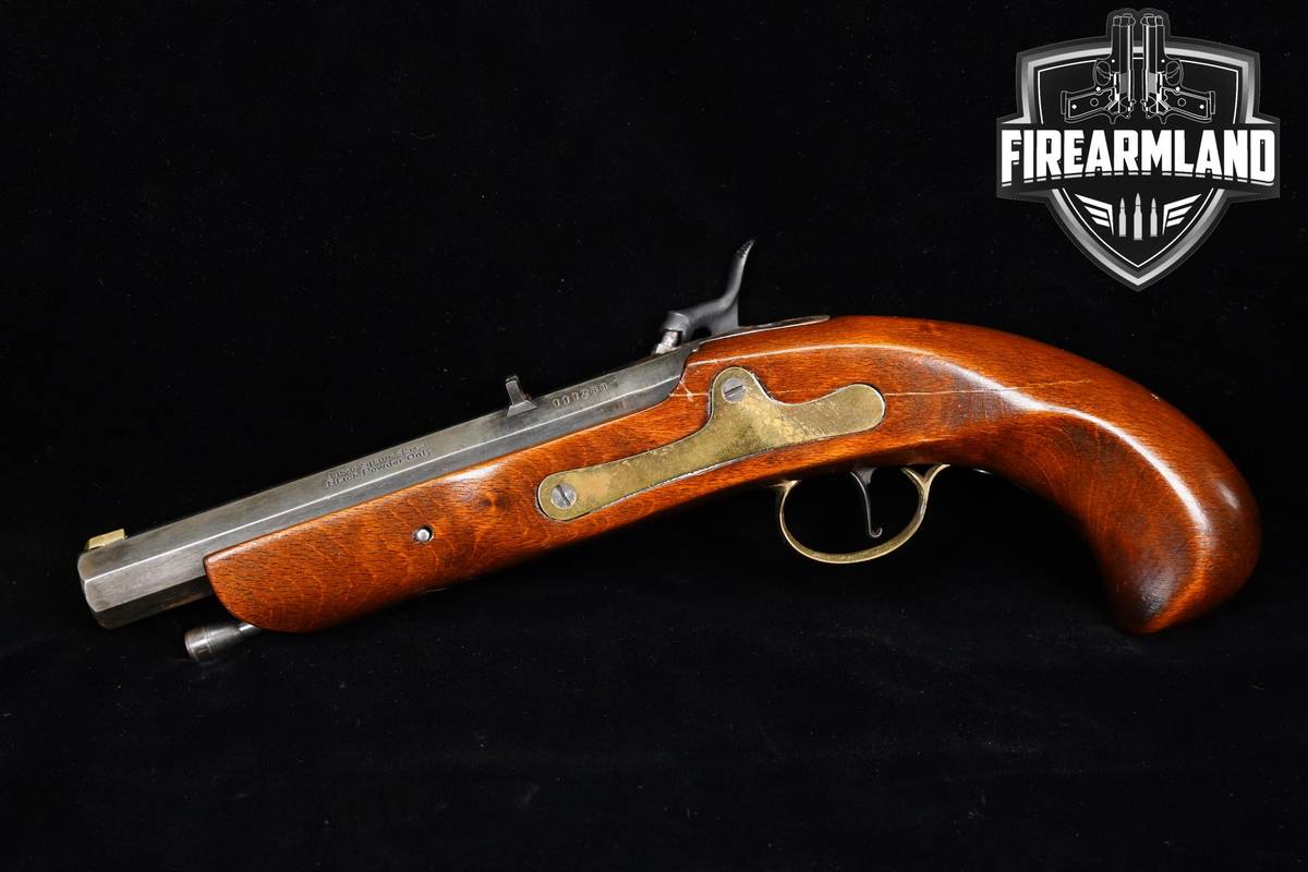 Jukar Kentucky Pistol .45 Caliber 7" Blued & Wood Caplock Muzzleloader
