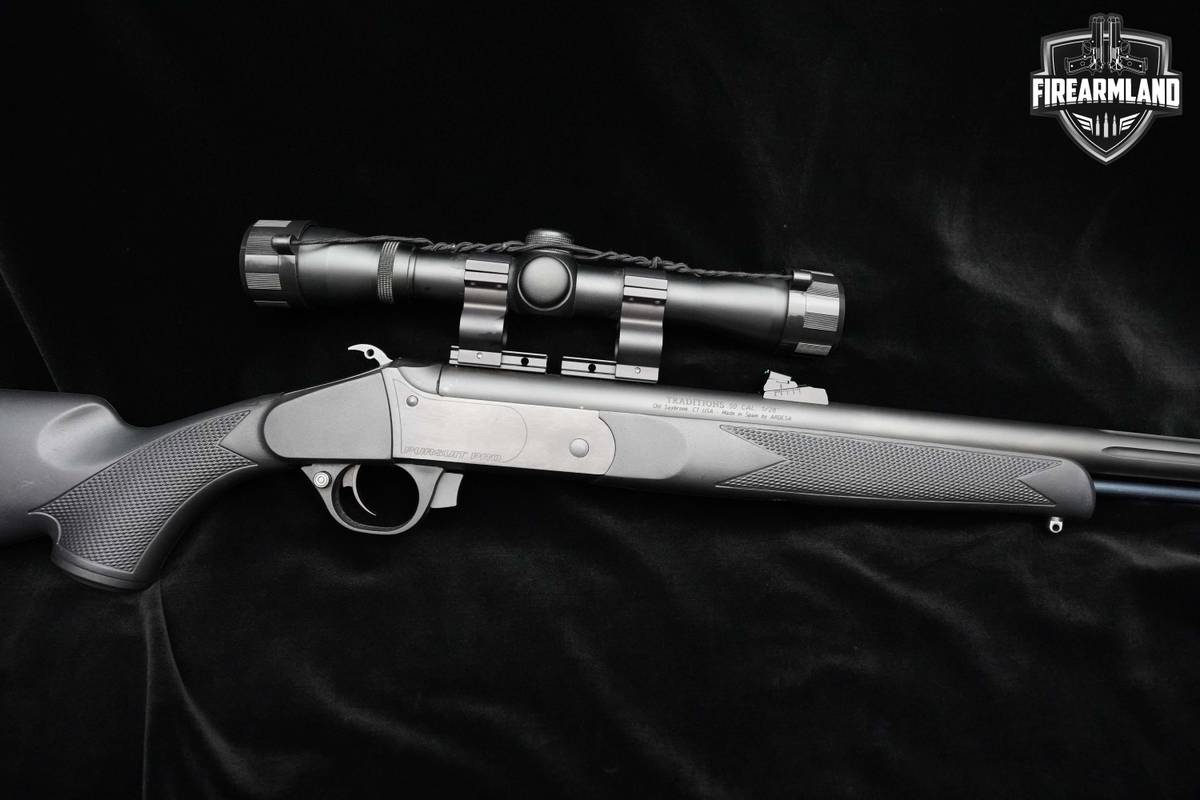 Traditions PURSUIT PRO 50 BPM 28" Spain 1rd FLUTED Rifle Traditions OPTIC