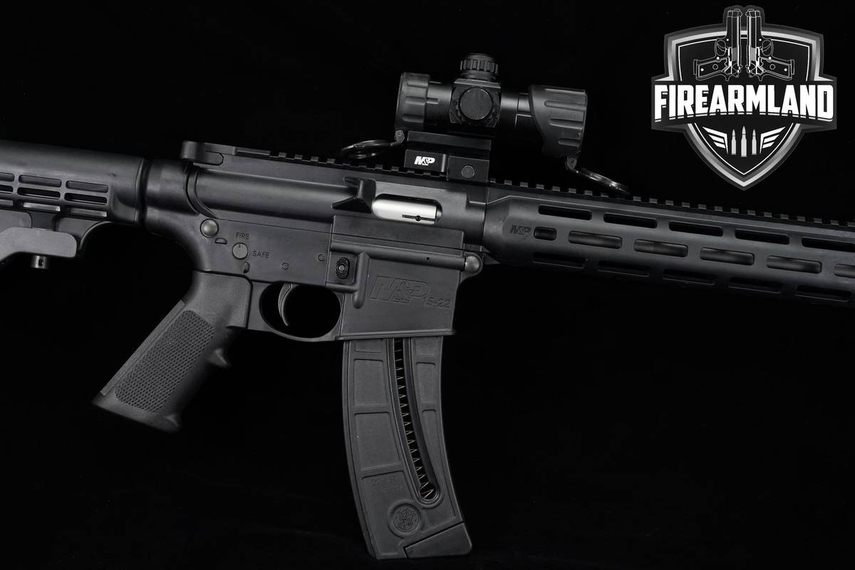 Smith & Wesson S&W M&P15-22 22LR AR-15 AR15 16" M-LOK +OPTIC