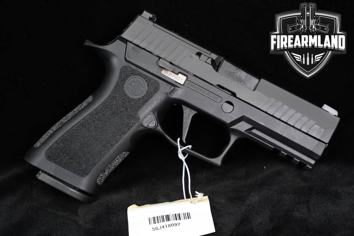Sig Sauer P320 XCarry Pro 9mm P-320 X-Carry Optic-Ready +3 MAGS & ORIG CASE